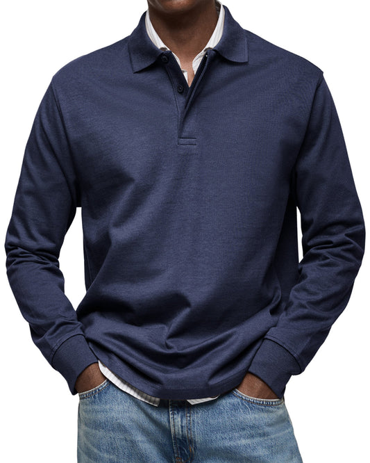 Alberto | Polo de manga larga lujoso