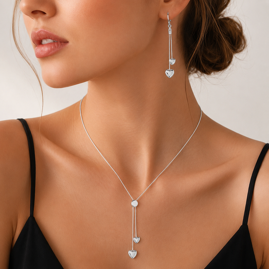 Conjunto de Corazón Rosella