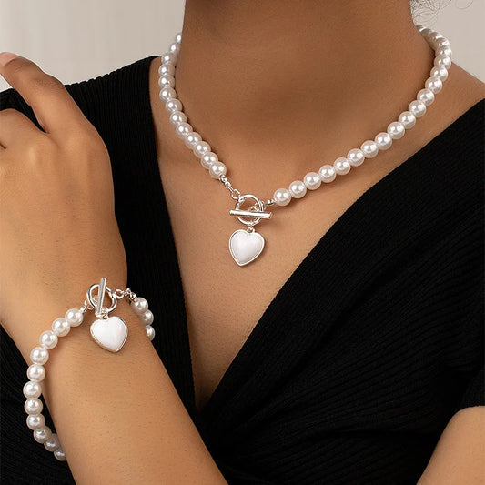Conjunto Love Pearls