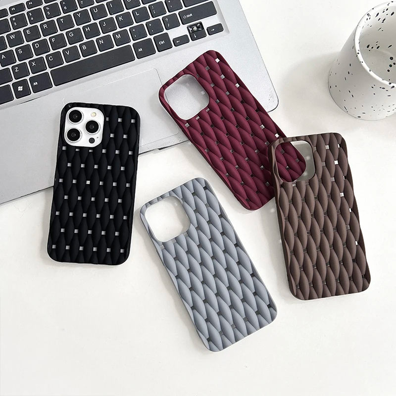 Funda de Silicona Trenzada para iPhone