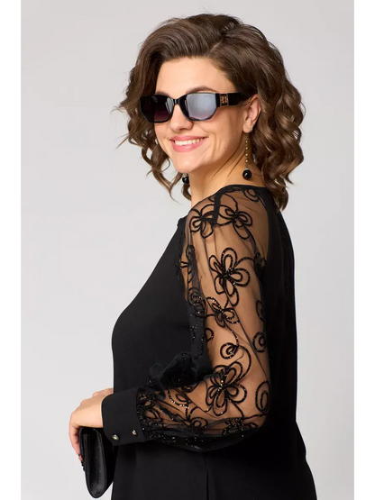 BARBARA™║Vestido elegante y sensual de encaje