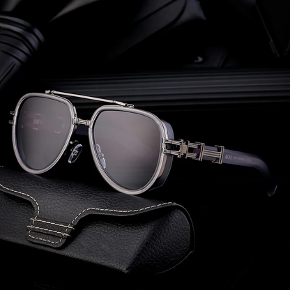 Gafas de Sol Vintage Metálicas Axiom