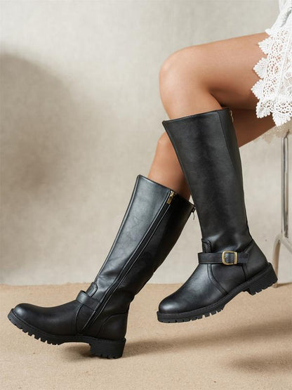 ROSAVIE | Botas de cuero de temporada