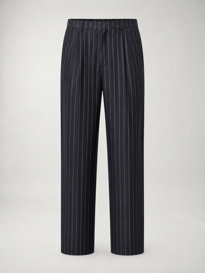 Pantalones de Lino a Rayas