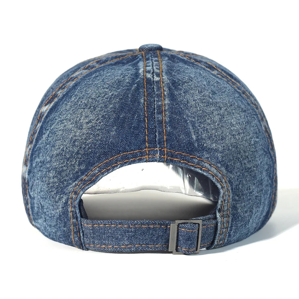 Gorra de Denim Lavado Clásica
