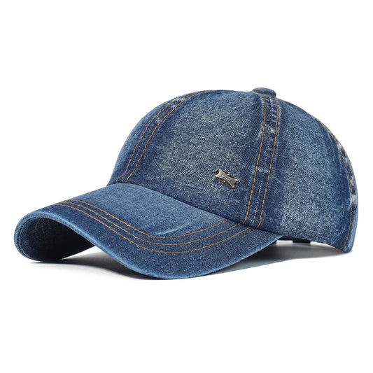 Gorra de Denim Lavado Clásica