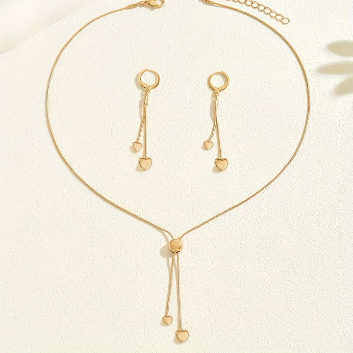 Conjunto de Corazón Rosella