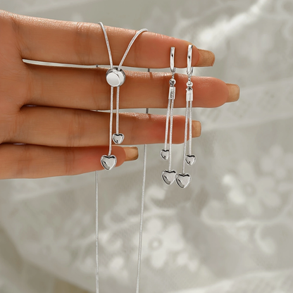 Conjunto de Corazón Rosella