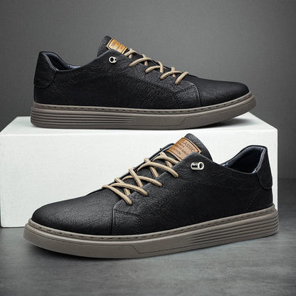 Zapatillas Oxford de cuero