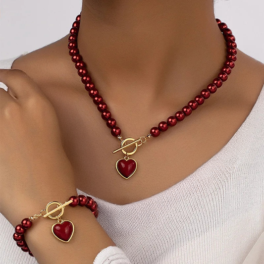 Conjunto Love Pearls