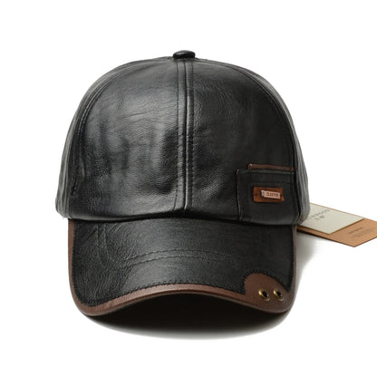 Gorra de Cuero Mavric