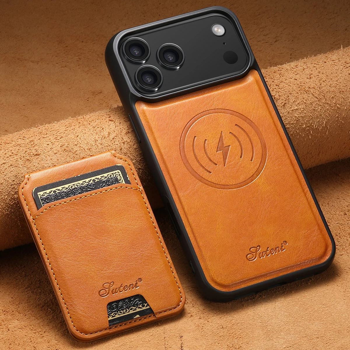 Funda de Cuero Tavren para iPhone