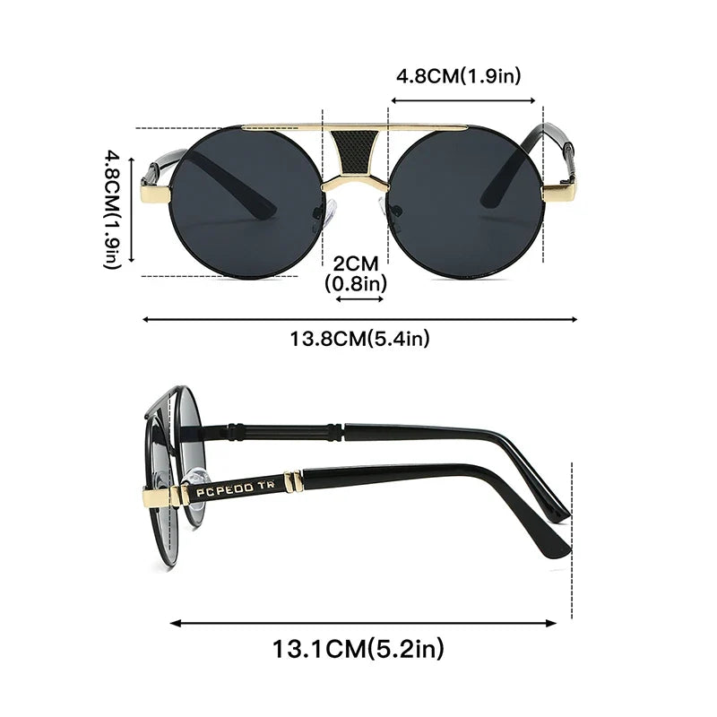 Gafas de Sol Phantom Steampunk