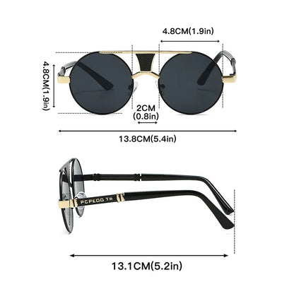 Gafas de Sol Phantom Steampunk