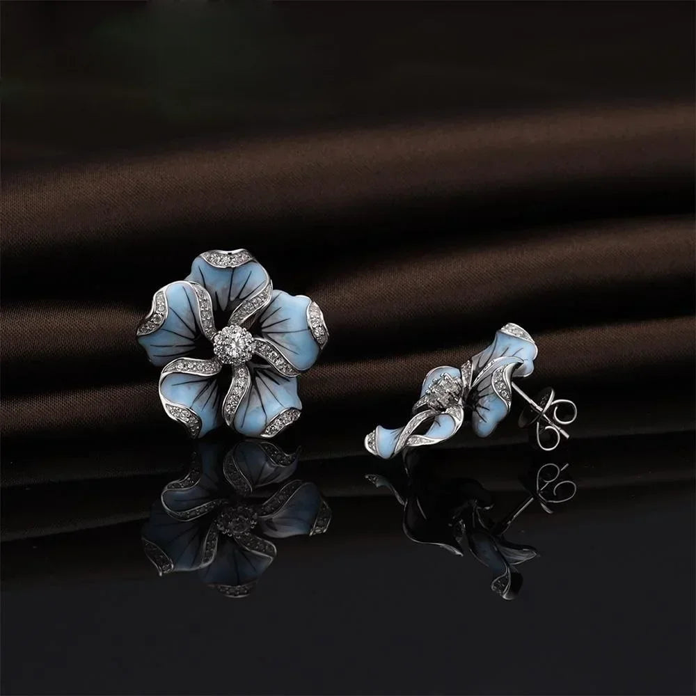 Pendientes Delysia Bloom