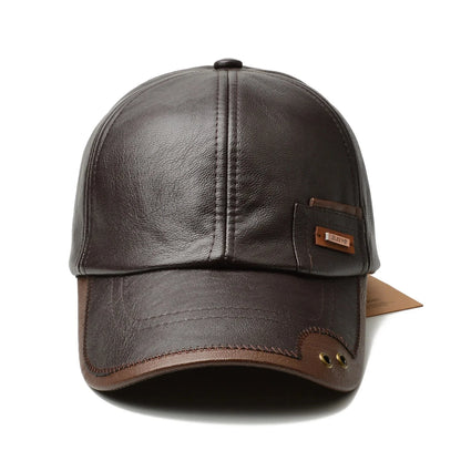 Gorra de Cuero Mavric