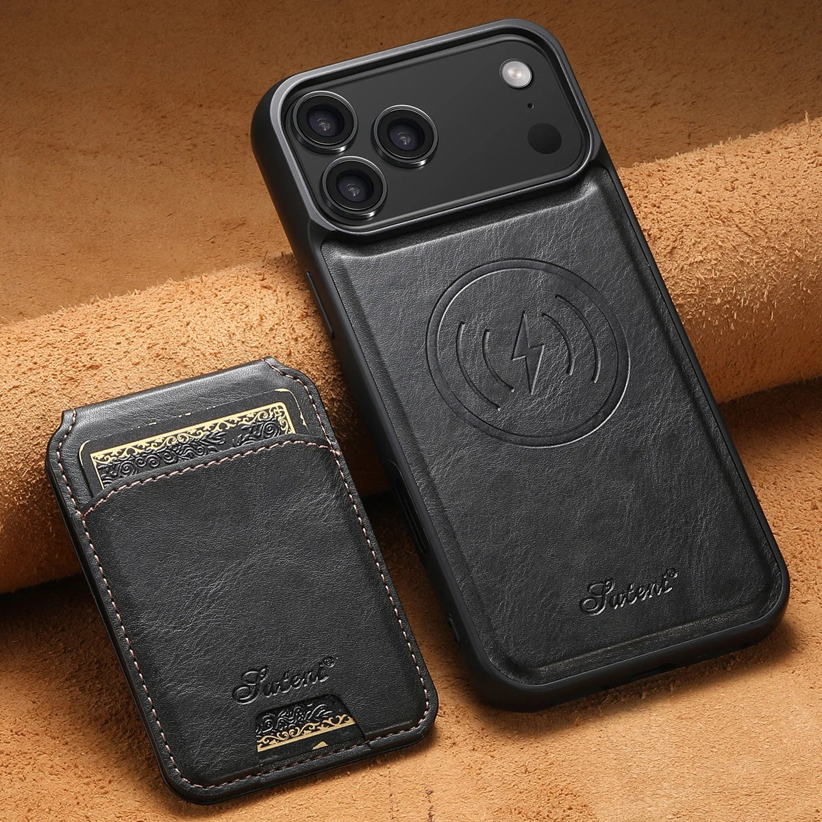 Funda de Cuero Tavren para iPhone