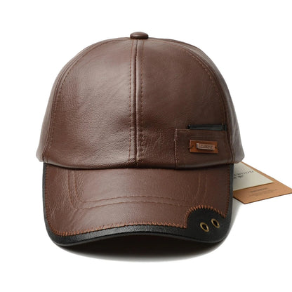 Gorra de Cuero Mavric