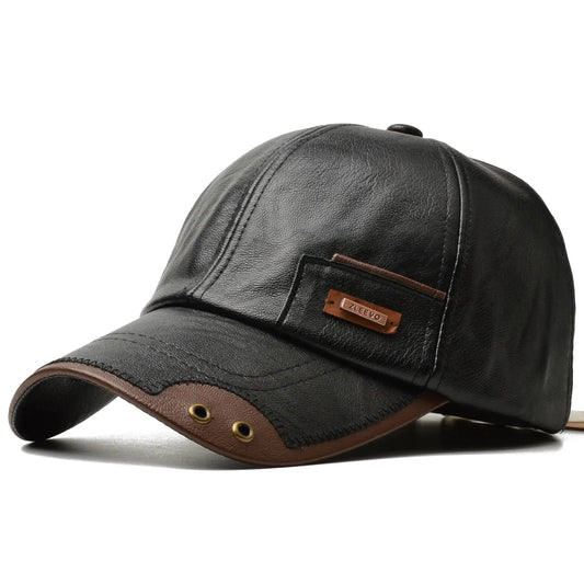 Gorra de Cuero Mavric