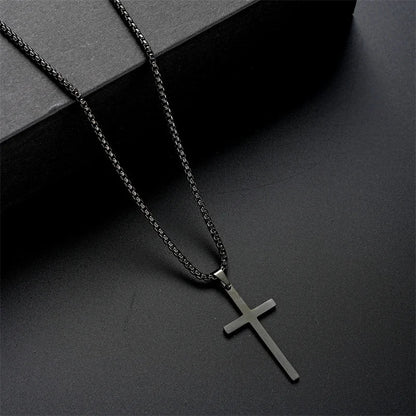 Conjunto de Colgante de Cruz de Titanio