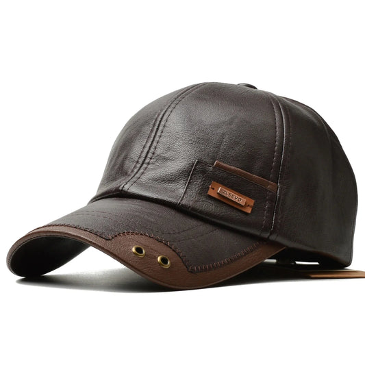 Gorra de Cuero Mavric