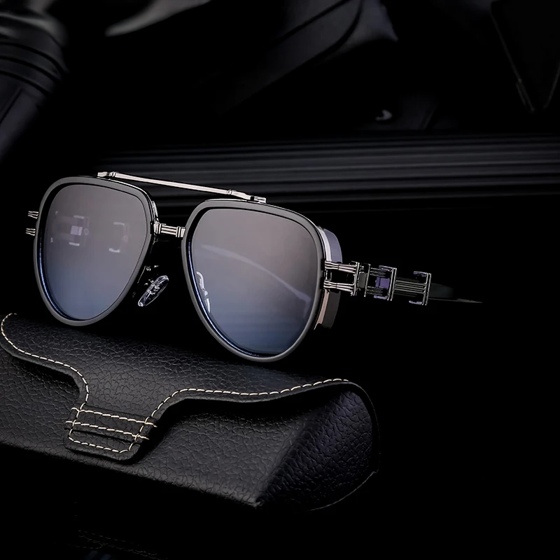 Gafas de Sol Vintage Metálicas Axiom