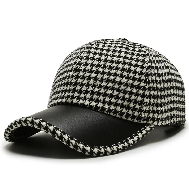 Gorra de Cuero Pata de Gallo