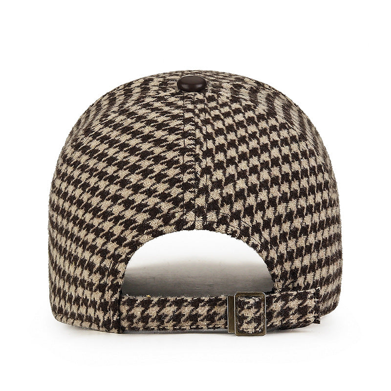 Gorra de Cuero Pata de Gallo