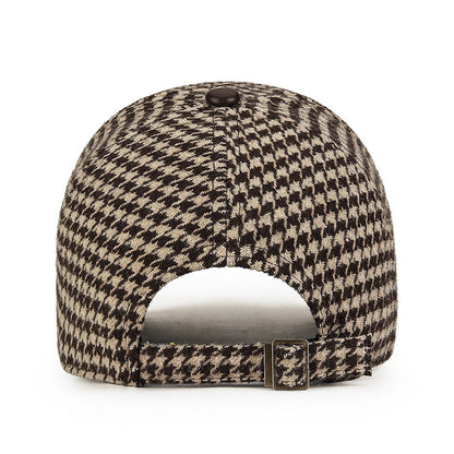 Gorra de Cuero Pata de Gallo
